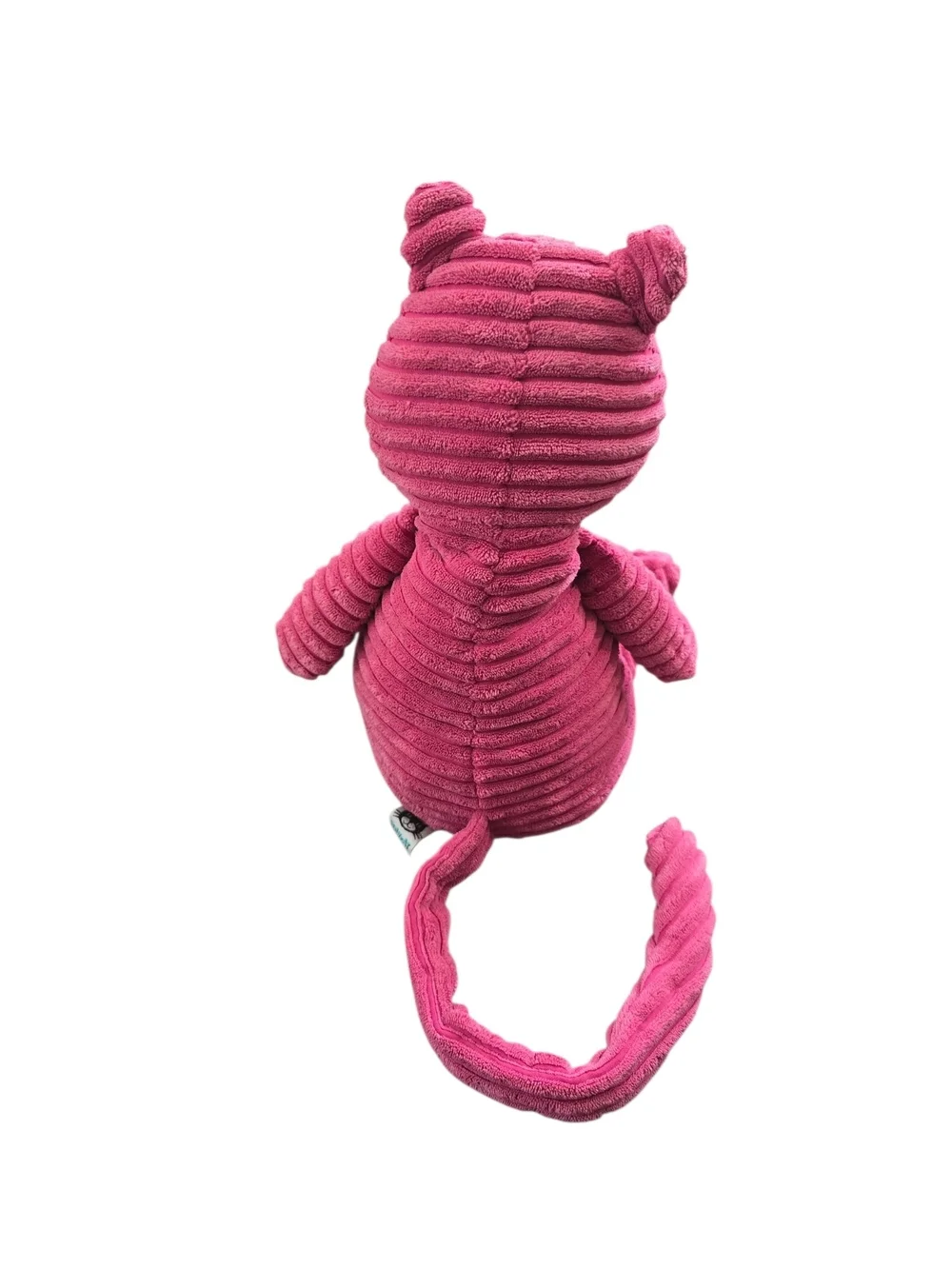 Jellycat Cory Roy Cat Pink Long Tail Stuffed Animal Plush